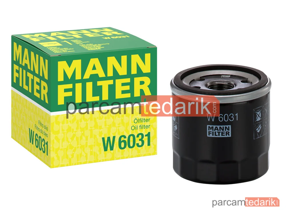 MANN FILTER W6031 | Yağ Filtresi