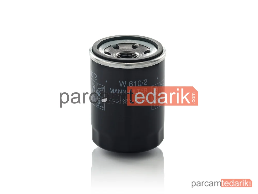 MANN FILTER W610/2 | Yağ Filtresi — Kia Retona SUV .0 16V 00-01