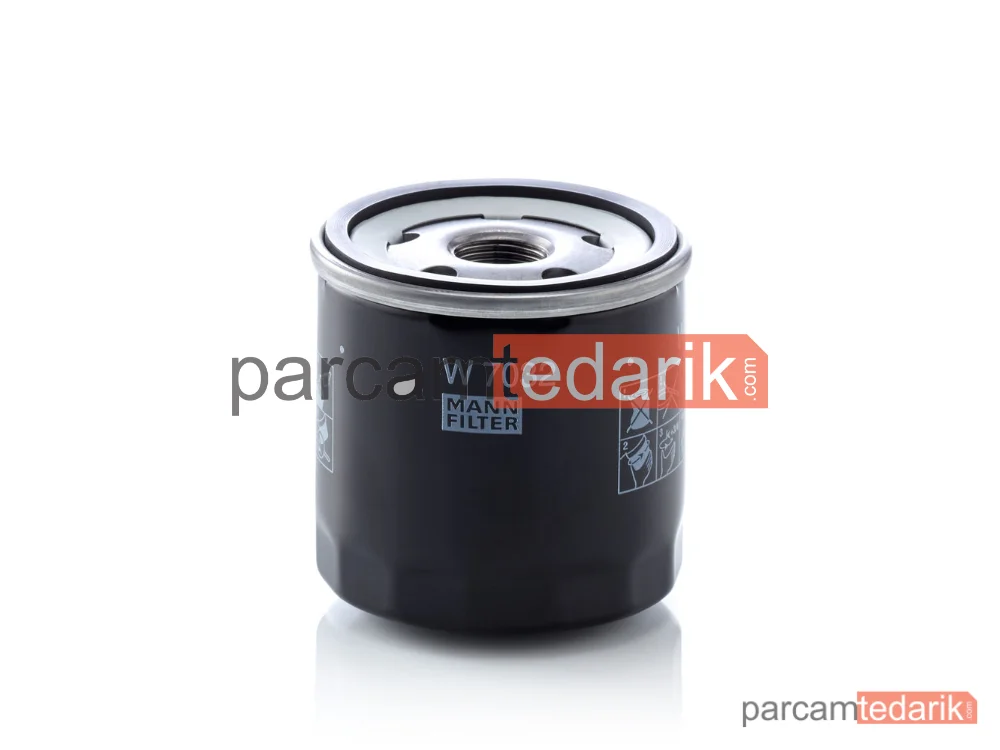 MANN FILTER W7032 | Yağ Filtresi — Renault Clio IV 1.5 DCI K9K 12 =>, Megane IV 1.5 DCI K9K 15 =>