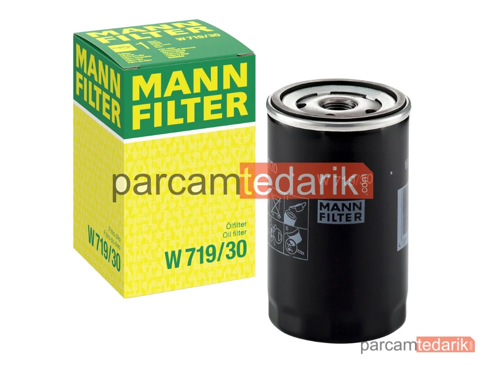 MANN FILTER W719/30 | Yağ Filtresi — Volkswagen Bora 1.8 T 00-05