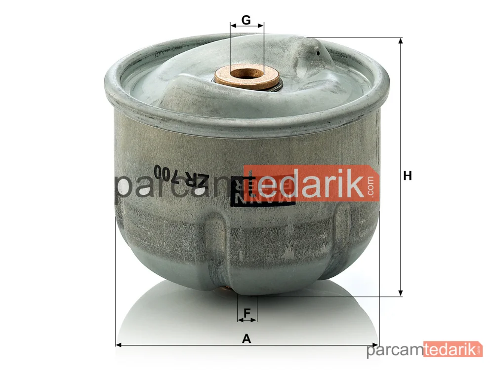 MANN FILTER ZR700X | Yağ Filtresi — Ford Transit 2.4 Tdci 06-14, Land Rover Defender SW 2.5 TD5 4X4 98-16