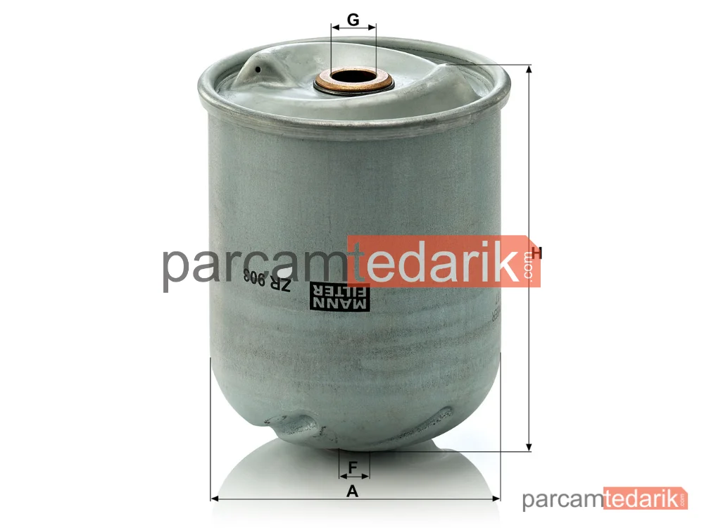 MANN FILTER ZR903X | Yağ Filtresi — DAF XF 95 02-06, CF 85 01-13