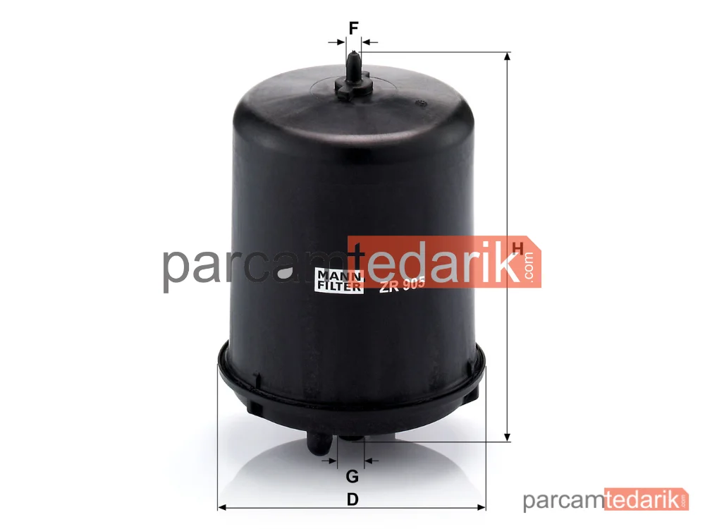 MANN FILTER ZR905Z | Yağ Filtresi — DAF CF 13=>, XF 12=>, CF 85 05-13