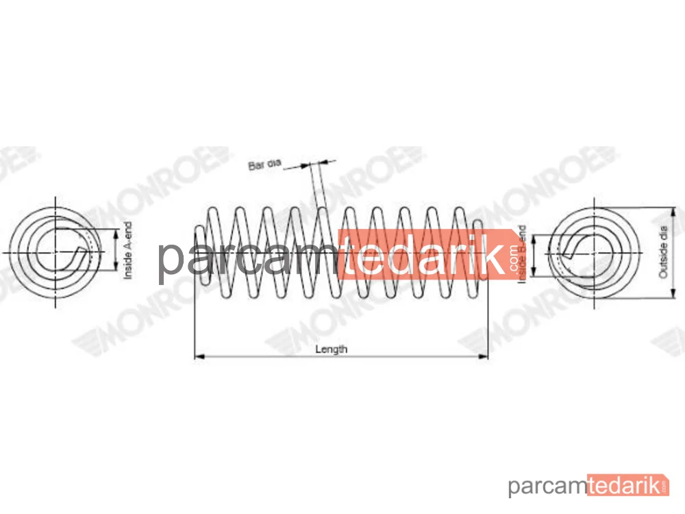 SP3591 | Helezon Yayı — BMW 5, BMW 5 Touring