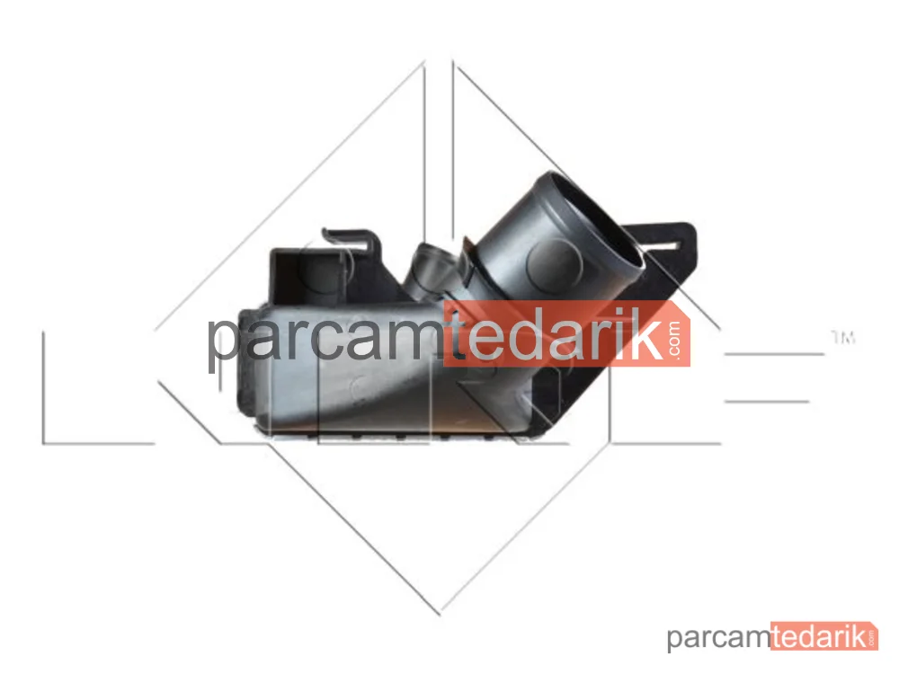 NRF 30255 | Turbo Radyatörü — Dacia Logan, Dacia Logan Express, Dacia Logan MCV
