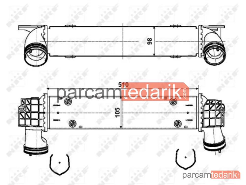 NRF 30907A | Turbo Radyatörü — BMW E87-E90