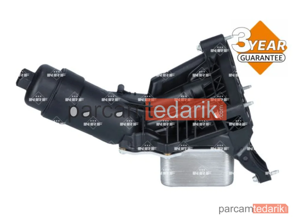 NRF 31877 | Yağ Filtre Gövdesi (Soğutuculu) — BMW F10-F30-G20-G30-G01-F15 (B47-B48)