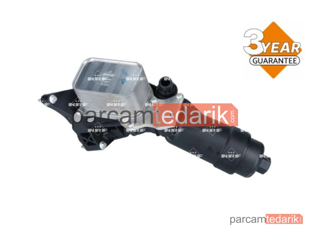 NRF 31877 | Yağ Filtre Gövdesi (Soğutuculu) — BMW F10-F30-G20-G30-G01-F15 (B47-B48)