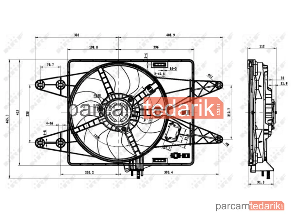 NRF 47430 | Fan Motoru