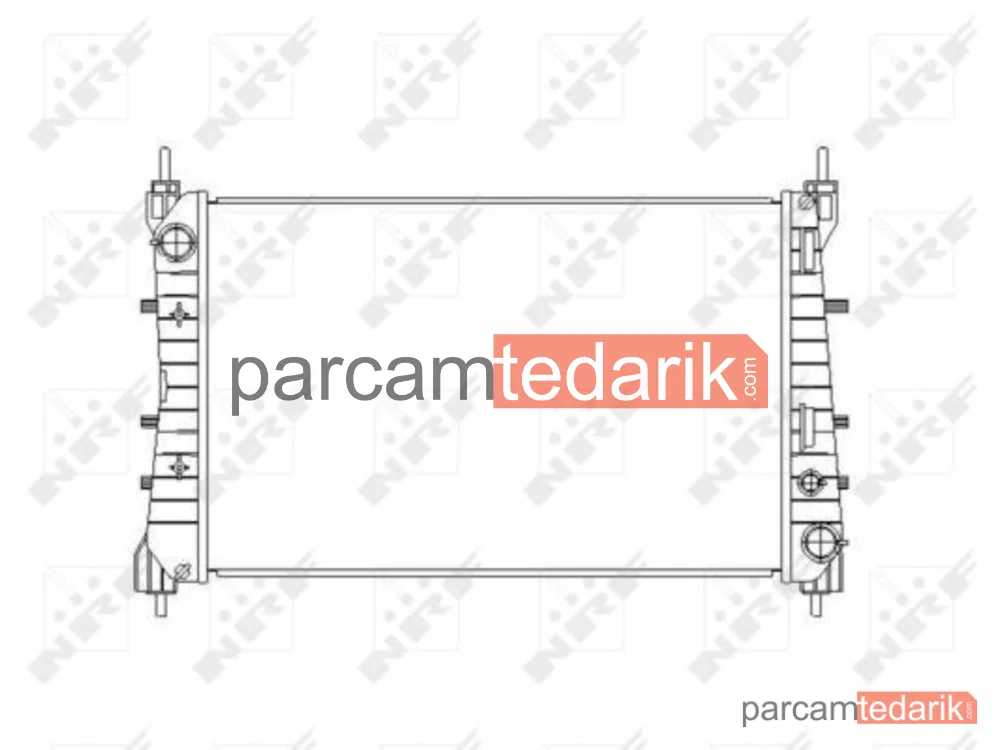 NRF 54503 | Su Radyatörü — Fiat Linea