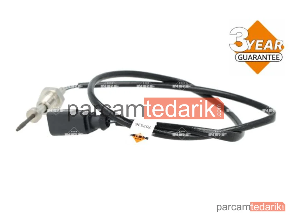 NRF 707536 | Egzoz Sıcaklık Sensörü — Skoda Yeti, VW Caddy Alltrack IV Kasa/büyük limuzin, VW Caddy Alltrack IV MPV