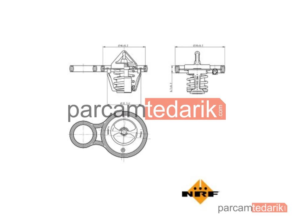 NRF 725094 | Termostat — Mini Cooper R50-R53
