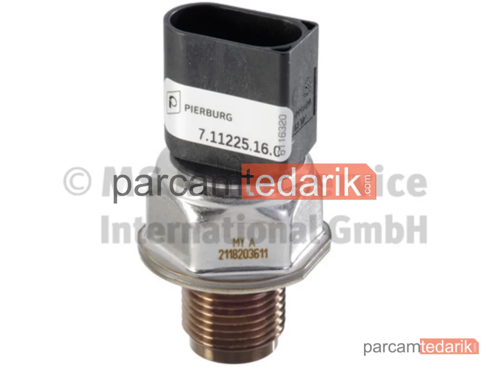 PIERBURG 711225160 | Basınç Sensörü — VW Crafter 30-35 Minibüs/Otobüs, VW Crafter 30-50 Platform şasi, VW Crafter 30-50 Panelvan/Van