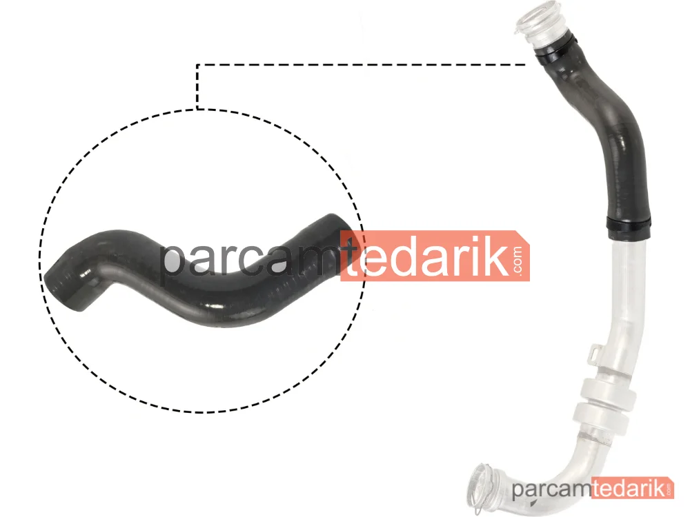 Turbo Hortumu (Silikon) —) (Renault Fluence - Megane III 1.5 DCI 85 HP - 105 HP - 12537