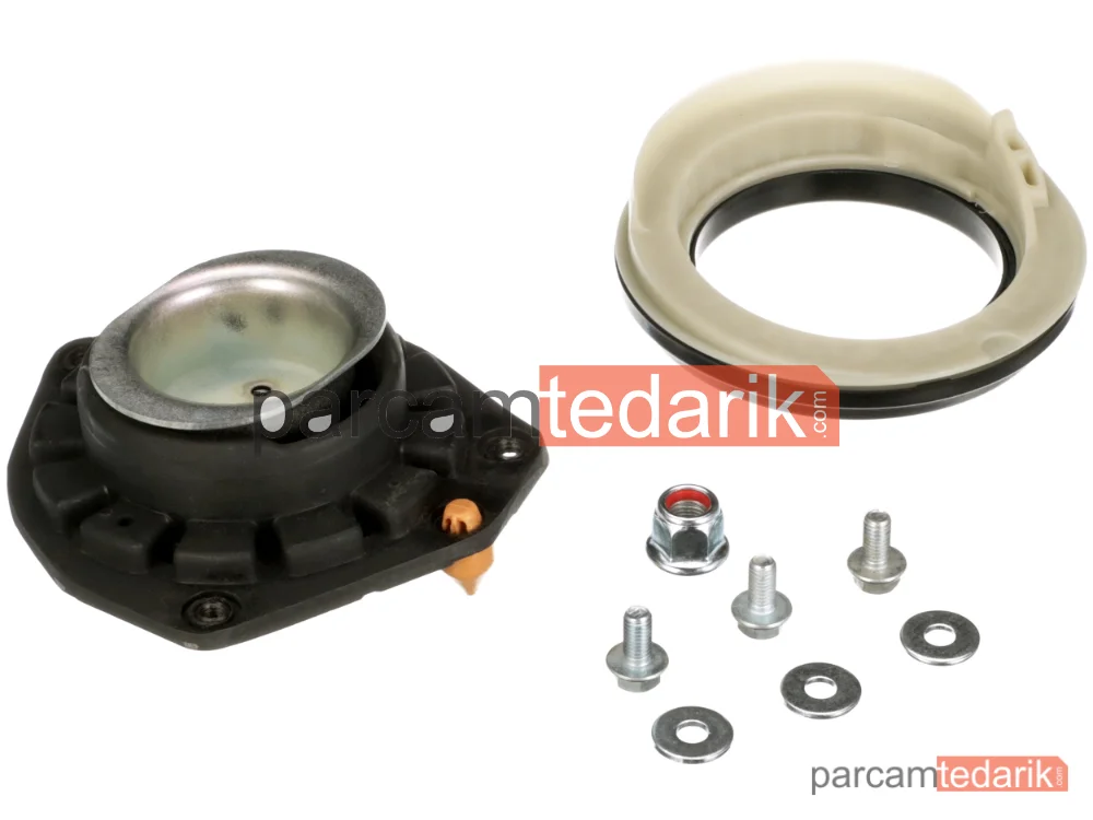 53104/K | Amortisör Takozu — ve Rulmanı (3 Cıvata + 1 Somun) (KIT) Renault Megane II