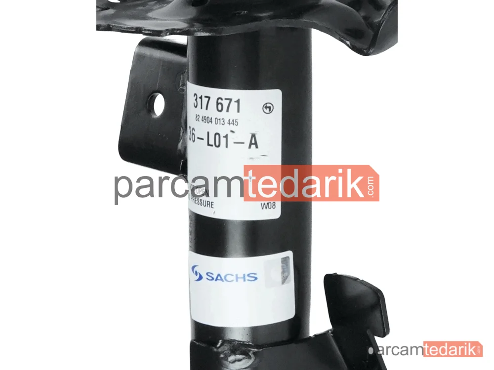 SACHS 317671 | Amortisör (Ön, Sol) — Volvo XC60 I Suv, Volvo XC60 I