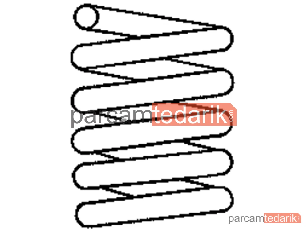 SACHS 997722 | Helezon Yayı (Arka) — Opel Frontera B