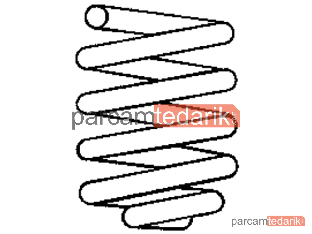 SACHS 997616 | Helezon Yayı — Skoda Octavia I, Skoda Octavia I Combi, VW Golf III Variant