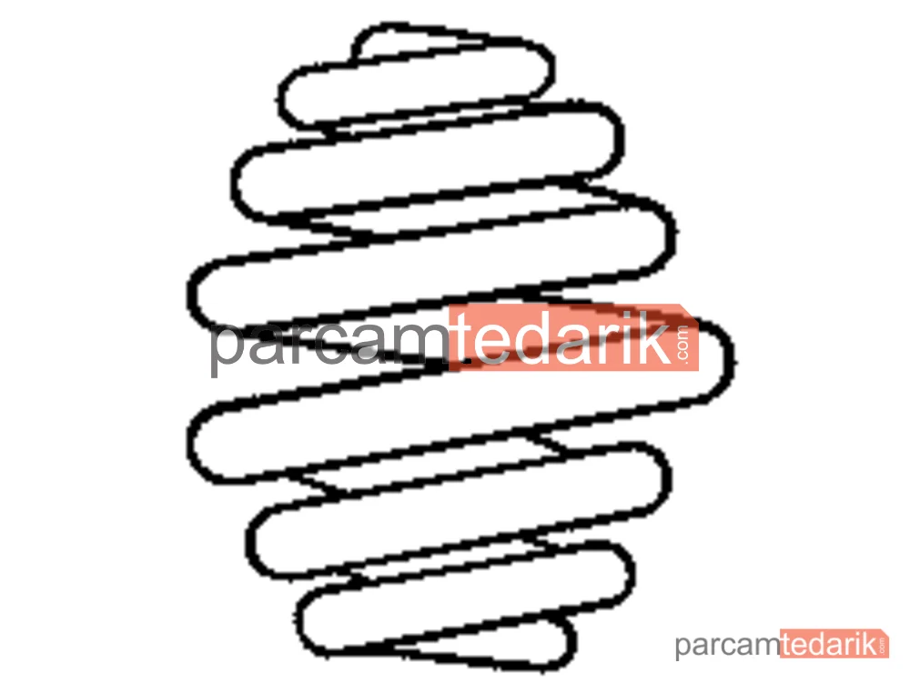 SACHS 996485 | Helezon Yayı (Arka) — VW Transporter T4, VW California T4 Camper