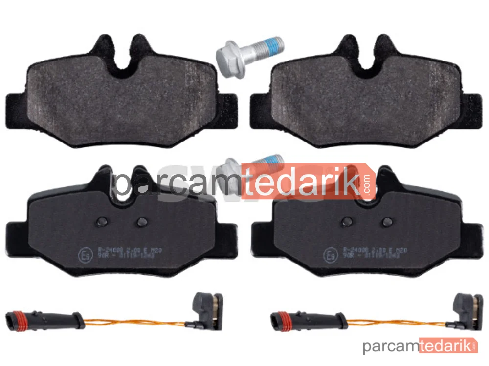 10916535 | Fren Balatası — Mercedes-Benz Vito Minibüs/Otobüs, Mercedes-Benz Vito / Mixto Panelvan/Van, Mercedes-Benz Viano