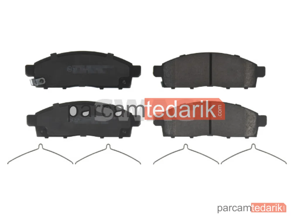 Fren Balatası — Mitsubishi L200 / Triton, Fiat Fullback Pick-up, Mitsubishi L200 / Triton Platform şasi - 80916624