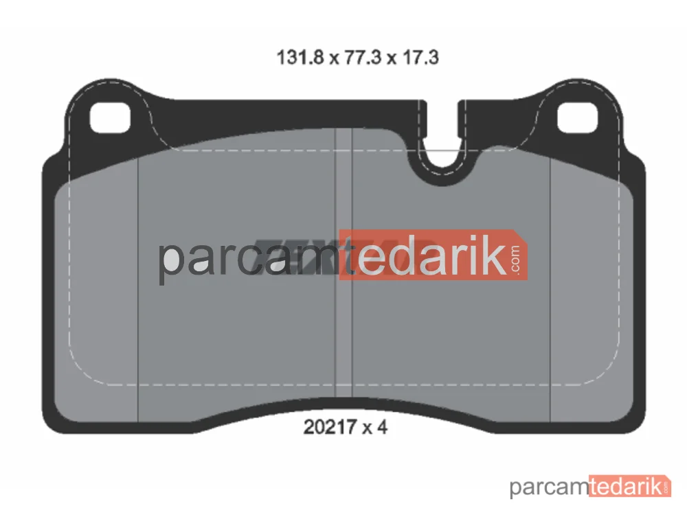 2021701 | Fren Balatası — Land Rover Range Rover III, Land Rover Range Rover SPORT I