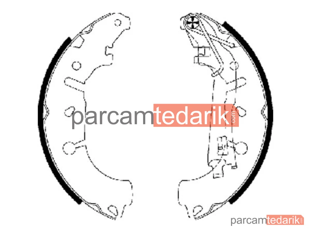 91065400 | Fren Balatası — Fiat Grande Punto, Fiat Grande Punto Van, Fiat Linea