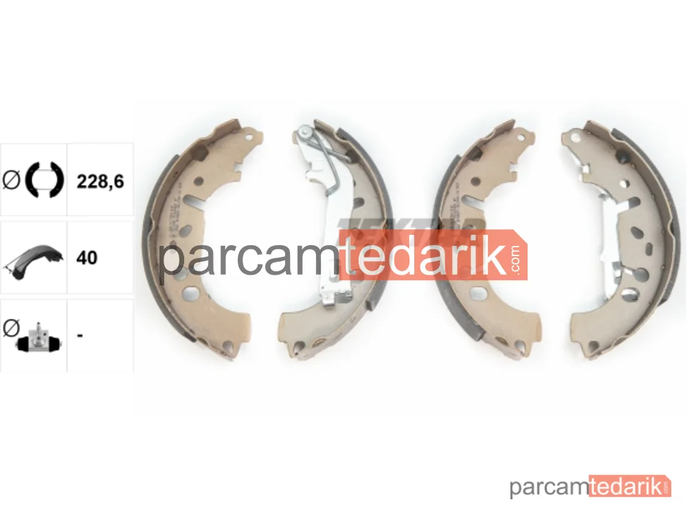 TEXTAR 91065400 | Fren Balatası — Fiat Grande Punto, Fiat Grande Punto Van, Fiat Linea