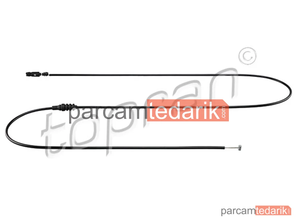 Motor kaputu/parçaları/izolasyonu — Mercedes-Benz 124 Sedan, Mercedes-Benz 124 T-Model, Mercedes-Benz E-Serisi T-Model - 400944002