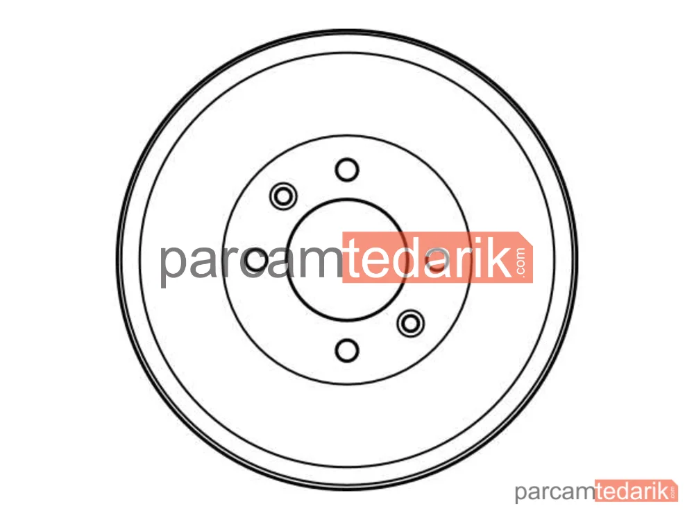 TRW DB4096 | Arka Kampana (Peugeot 306 / P 406 Absli / Partner)