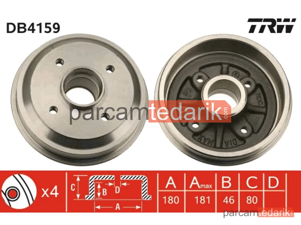 DB4159 | Arka Kampana (Peugeot 106 / P 206 Abssiz)