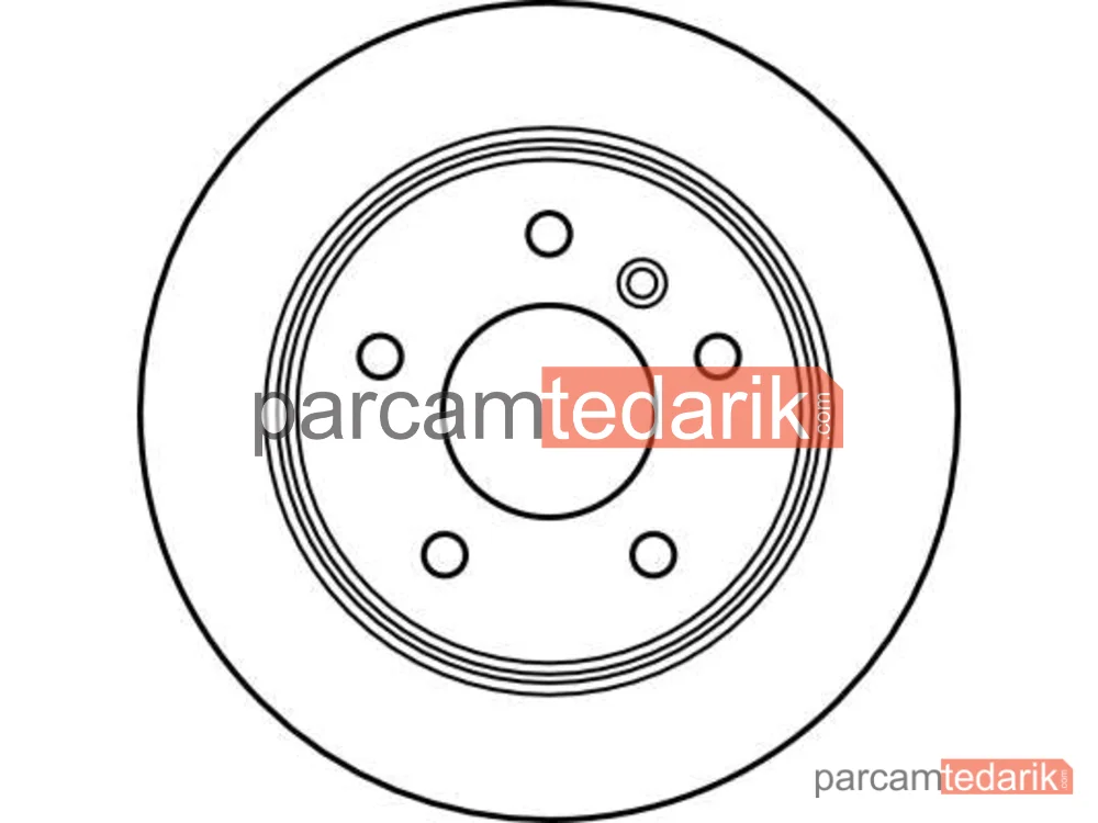 TRW DF4223 | Fren Diski (Mercedes W168-W414 A Seri-Vaneo) Takım