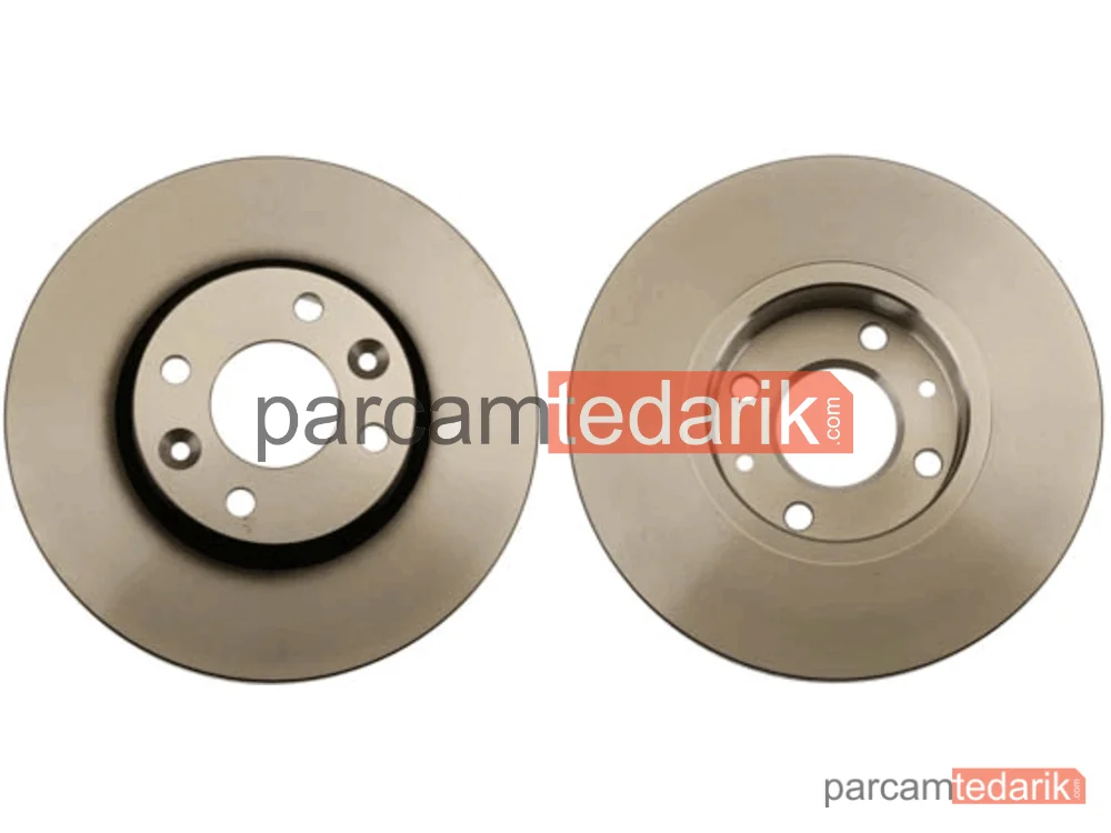 Fren Diski Ön Hava Kanallı, Boyali, 4 Bijon, 260 MM Renault Clio III 1.2-1.4-1.6 16V 05=>, 2.0 16V 06=>, 1.5 DCİ 05=> - DF4364