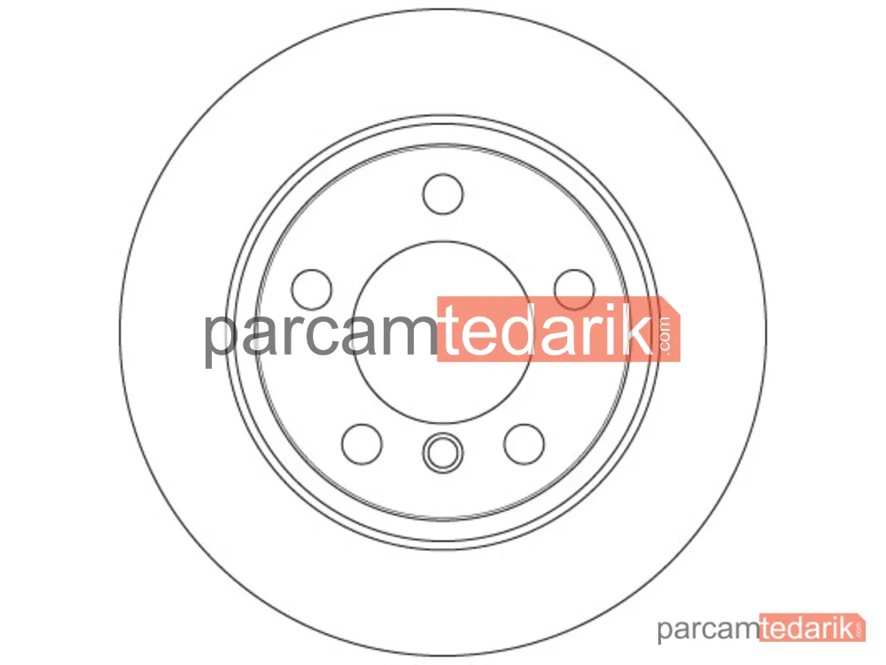 TRW DF6353 | Mini Cooper Countryman Arka Disk Takım 34219811539