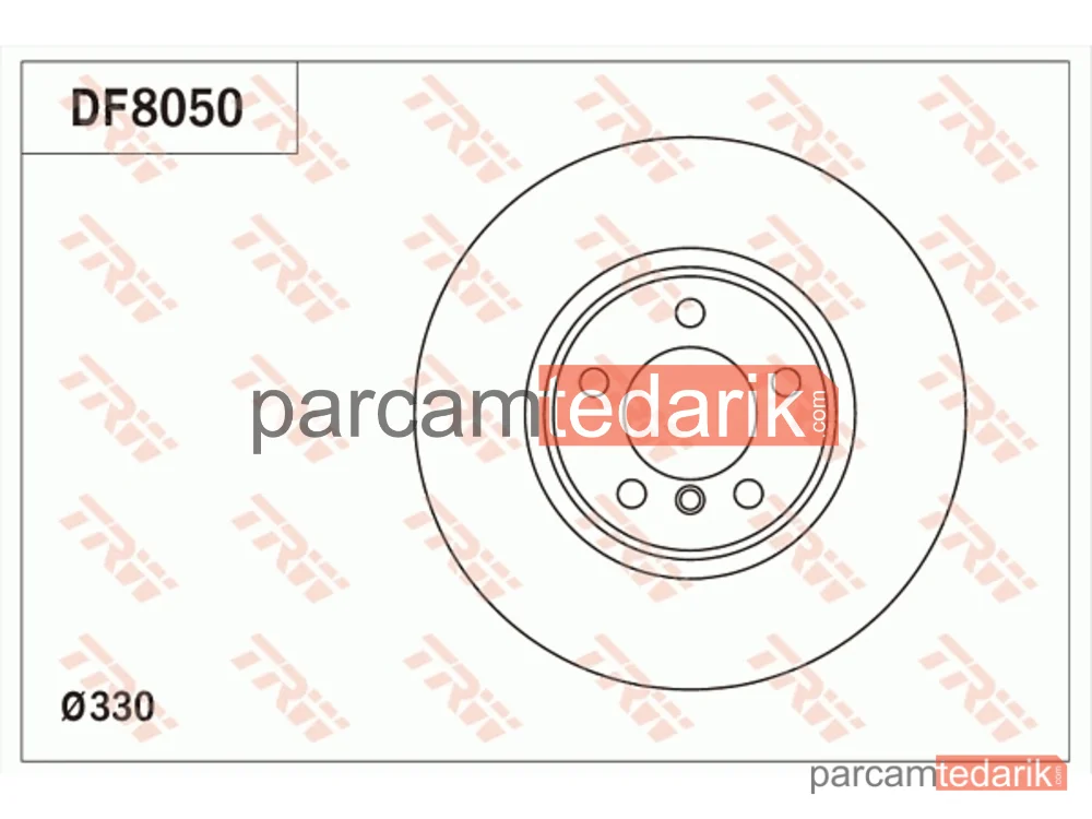 DF8050 | Fren Diski Ön Hava Kanallı, Boyali, 5 Bijon, 330 MM BMW 2 Cabrio 228 İ 14=>, 230 İ 16=>, M 240 İ 15=>, 3 328 İ 11-18, 328 İ XDRİVE 12-16, 330 İ 15-18, 330 İ XDRİVE 15-18, 325 D 13-18, 330 D 12-18, 330 D XDRİVE 13-18, 4 Coupe 428 İ 13-17, 428 İ XDRİVE 13-16, 430 İ 16=>, 430 İ XDRİVE 16=>