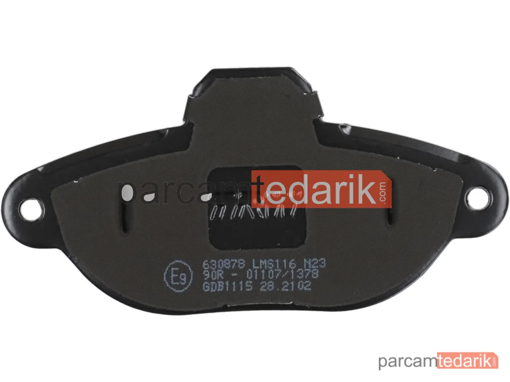 TRW GDB1115 | Fren Balatası Ön Fiat Panda 1.1-1.2 03=>
