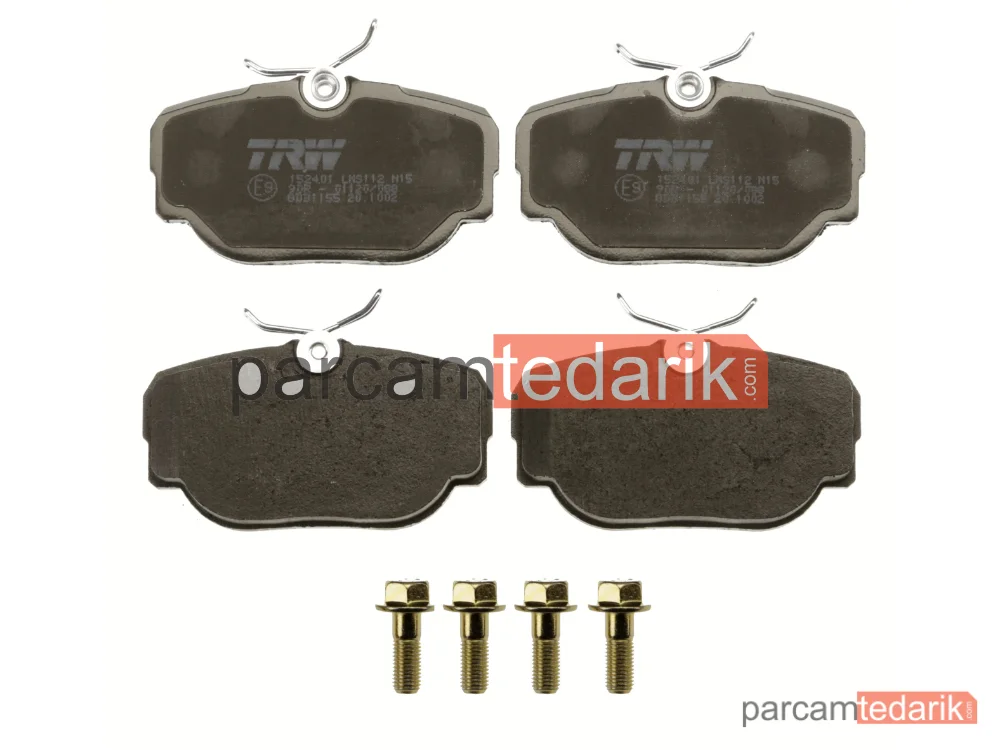 TRW GDB1155 | Fren Balatası Arka Land Rover Discovery II 4.0 V8 4X4 98-04, 2.5 TD5 4X4 98-04
