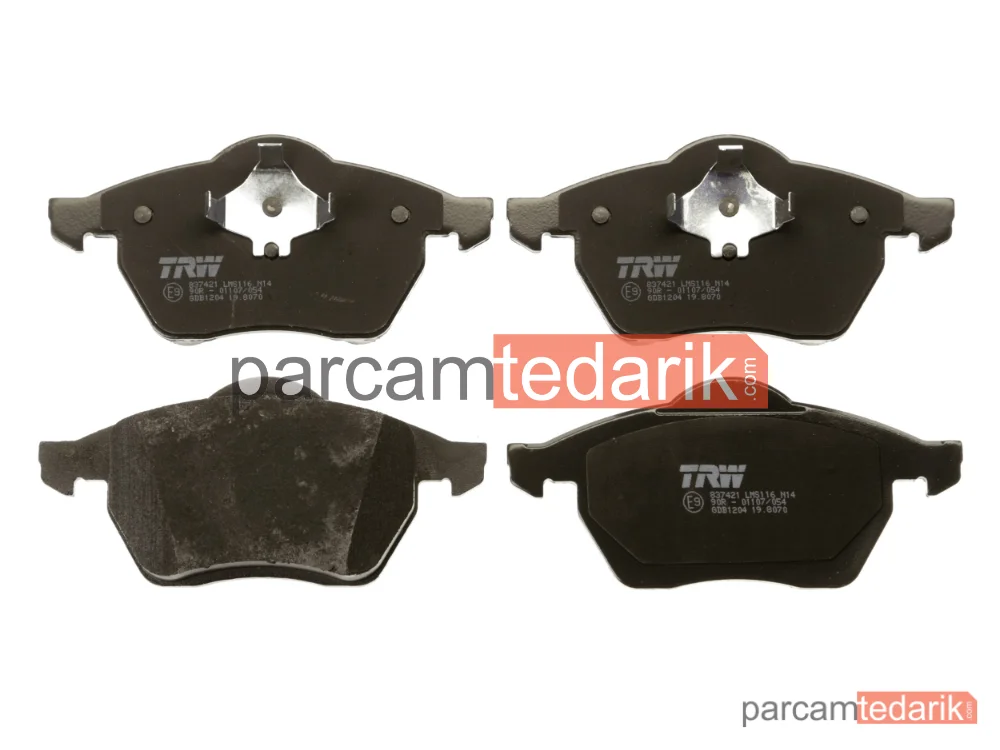 TRW GDB1204 | Ön Fren Balatası VW Sharan Seat Alhambra