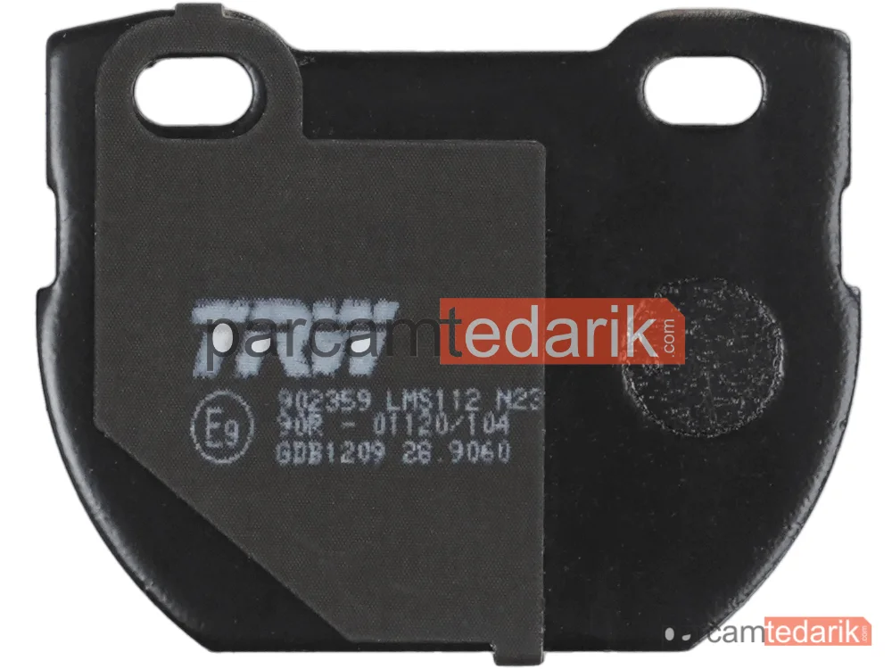 TRW GDB1209 | Fren Balatası Arka Land Rover Defender SW 2.5 4X4 90-94, 3.5 4X4 90-93, 3.9 V8 4X4 98-16, 2.2 TD4 4X4 11-16, 2.5 TD4 4X4 06-16, 2.5 D 4X4 90-01, 2.5 TDİ 4X4 90-98, 2.5 TD5 4X4 98-16