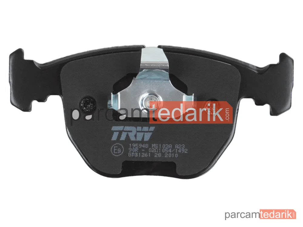 TRW GDB1261 | Fren Balatası Ön BMW 5 Serisi 520-525-530 İ 00-03, 535-540 İ 96-03, 520-525 D 00-03, 525 TD 97-03, 530 D 98-03