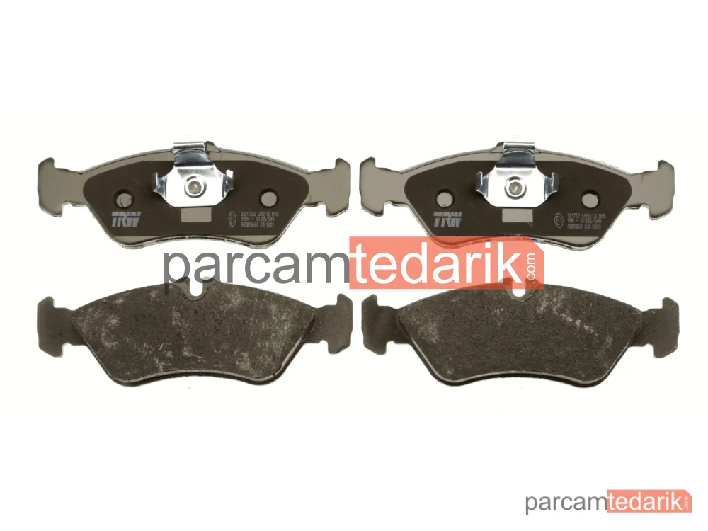 TRW GDB1263 | Fren Balatası Arka Mercedes-Benz Sprinter 2-T 214 95-06, 208-211-213 CDİ 00-06, 208 D 95-00, 216 CDİ 00-06, 210 D 97-00, Volkswagen LT 28-35 II 2.3 96-06, 2.5 TDİ 96-06, 2.8 TDİ 97-06