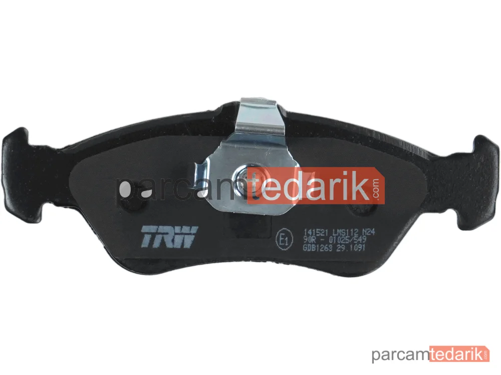 TRW GDB1263 | Fren Balatası Arka Mercedes-Benz Sprinter 2-T 214 95-06, 208-211-213 CDİ 00-06, 208 D 95-00, 216 CDİ 00-06, 210 D 97-00, Volkswagen LT 28-35 II 2.3 96-06, 2.5 TDİ 96-06, 2.8 TDİ 97-06