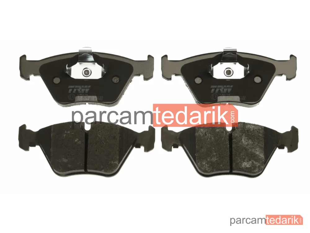 TRW GDB1264 | Fren Balatası Ön BMW 5 Serisi 520 İ 96-03, 523-528 İ 95-00, 525 TDS 96-03