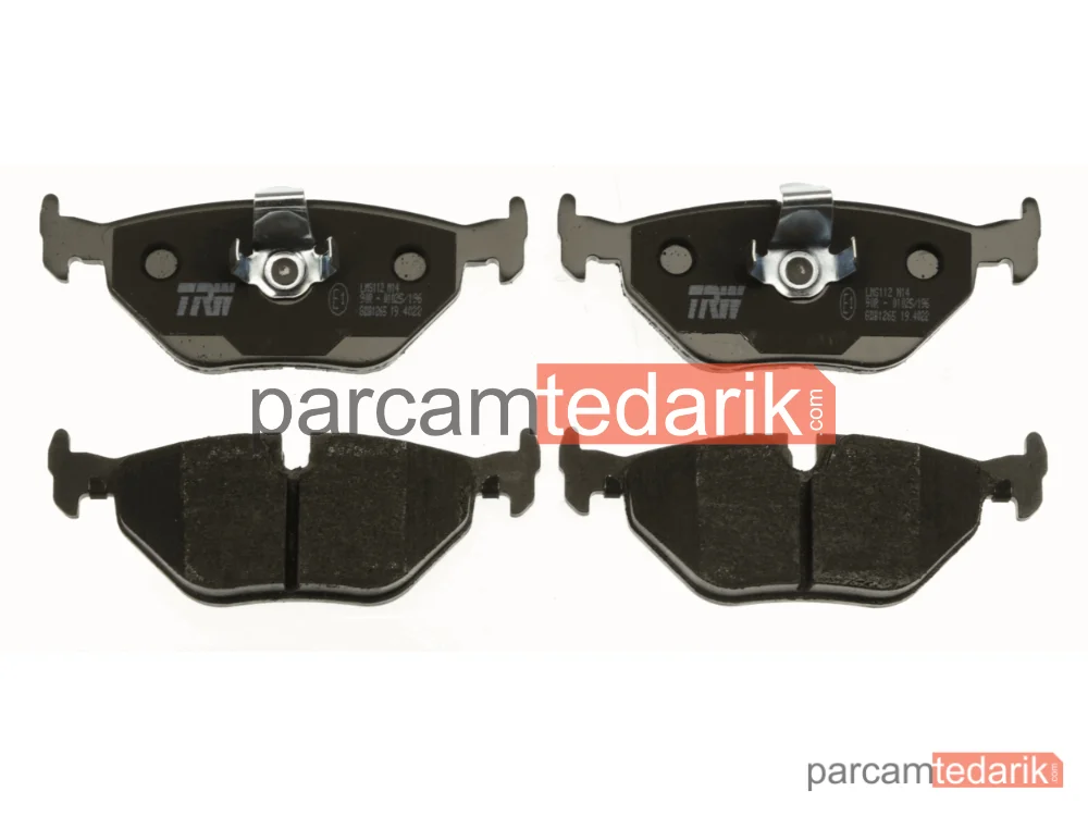 TRW GDB1265 | Fren Balatası BMW E39 Arka 5 Seri 1996-2003