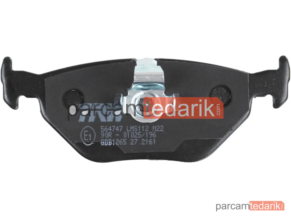 TRW GDB1265 | Fren Balatası BMW E39 Arka 5 Seri 1996-2003