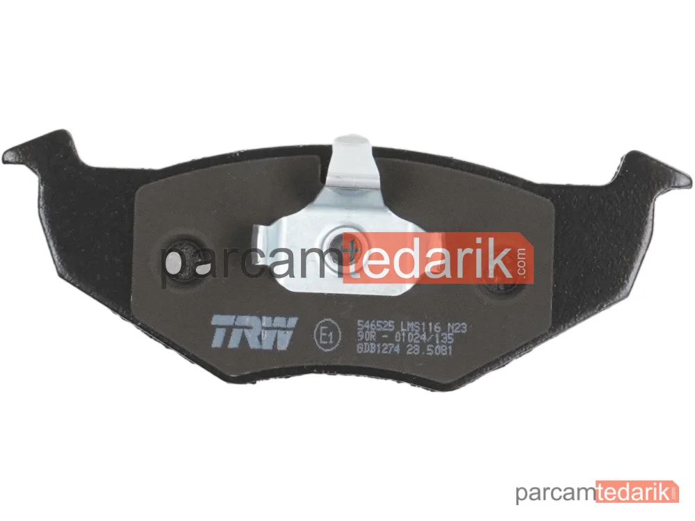 TRW GDB1274 | Ön Fren Balatası 17,3MM VW Skoda