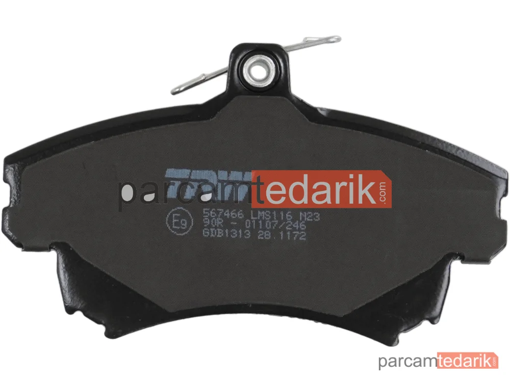 TRW GDB1313 | Fren Balatası Ön Mitsubishi Carisma 1.6 95-06, Volvo S40 1.6-1.8 95-03, 1.8 İ 98-03, 1.9 T4 97-00, 2.0 95-03, 2.0 T 97-03, 1.9 TD 95-99, 1.9 Dİ 99-03, V40 SW 1.6-1.8 95-04, 1.8 İ 98-04, 2.0 95-04, 2.0 T 97-04, 1.9 TD 95-99, 1.9 Dİ 99-04