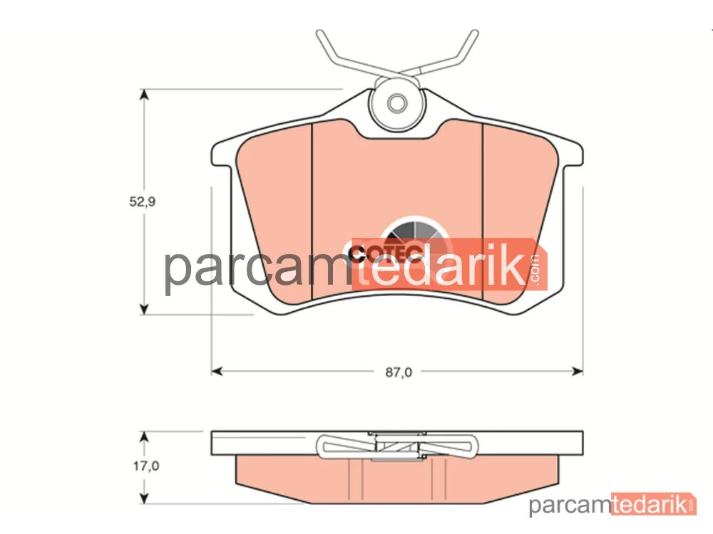 Fren Balatası Arka Audi A2 1.6 FSİ 02-05, 1.4 TDİ 00-05, A3 1.6-1.8 96-03, 1.8 T 96-03, 1.8 T Quattro 96-03, 1.9 TDİ 96-00, A4 1.6-1.8 94-00, 1.8 T 95-00, 1.8 T Quattro 95-00, 2.4 97-00, 2.6 95-00, 1.9 TDİ 95-00, 2.5 TDİ 97-00, A6 1.8 97-05, 1.8 T 97-05, 2.4 97-05, 2.7 T 99-05 - GDB1330