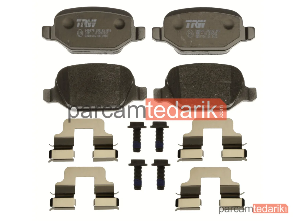 TRW GDB1396 | Fren Balatası Arka Fiat Linea 1.4 T-JET 07=>, 1.6 D Multijet 09=>