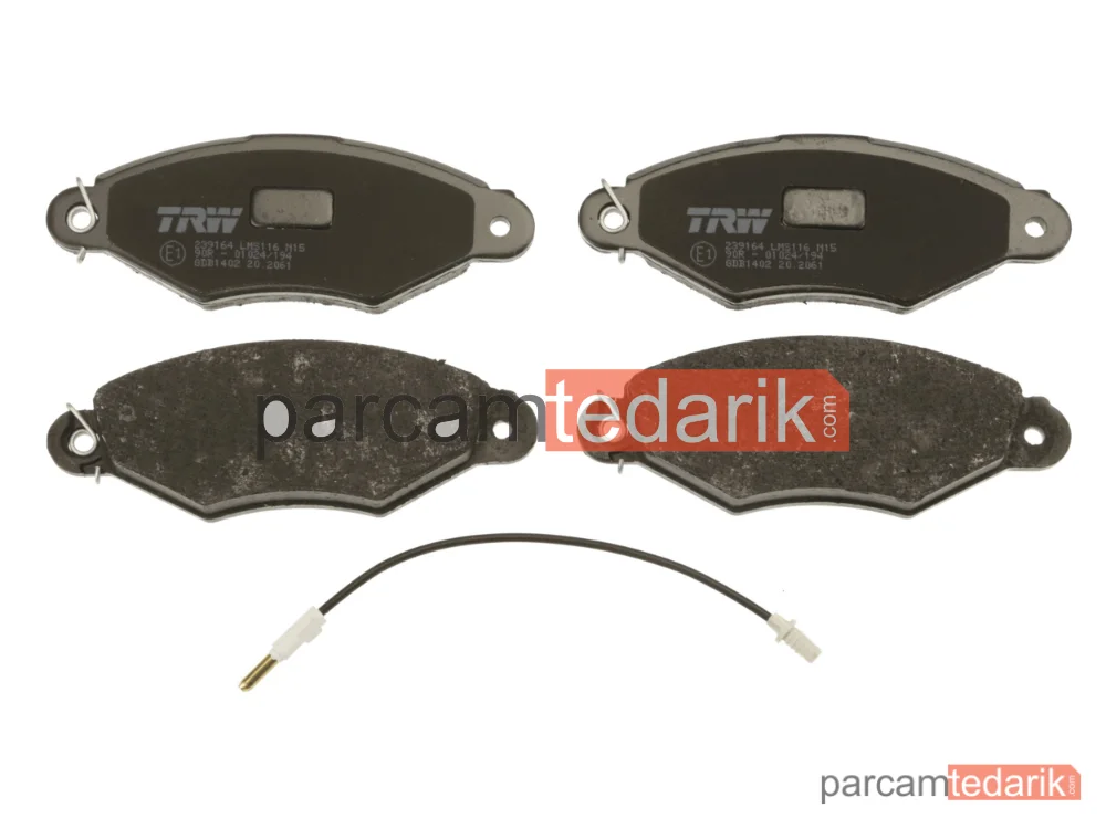 TRW GDB1402 | Fren Balatası — Nissan Kubistar Panelvan/Van, Renault Kangoo, Renault Kangoo Express